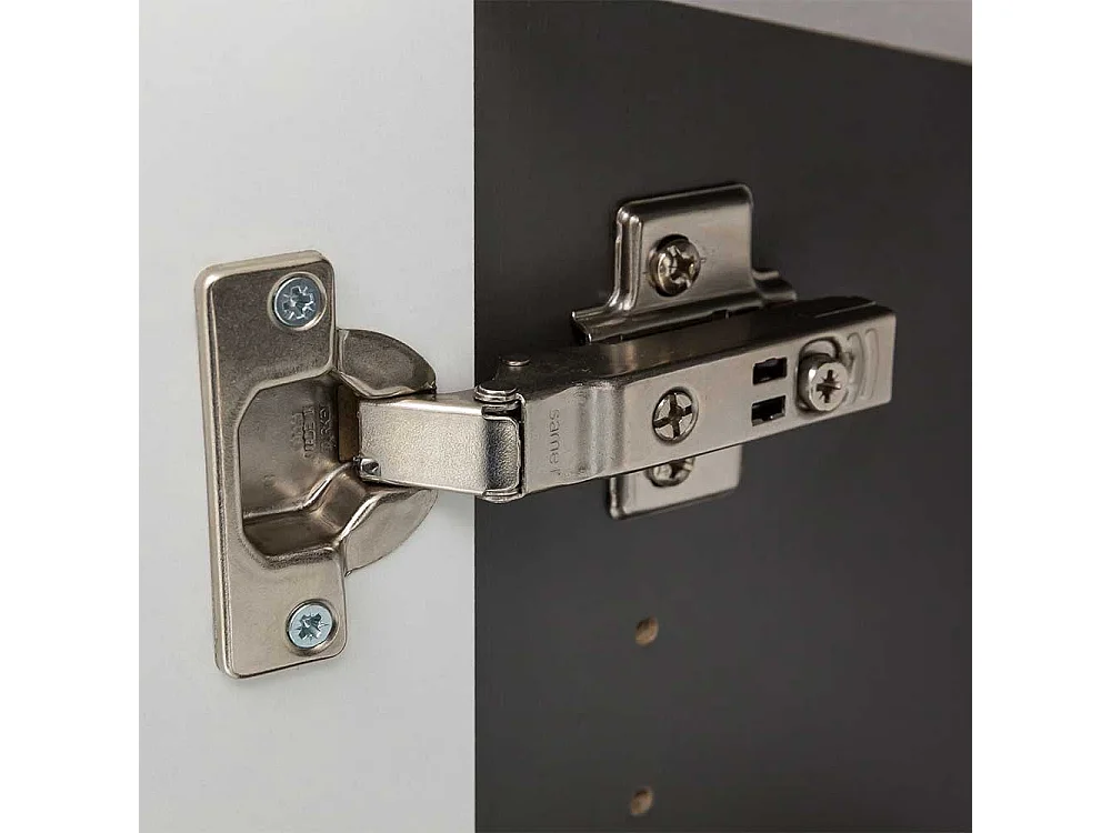 Badezimmerschrank im Landhausstil Tür mit Baumkante NB