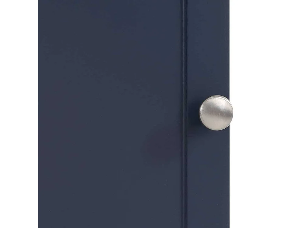 Badezimmerhängeschrank in Dunkelblau Landhausstil