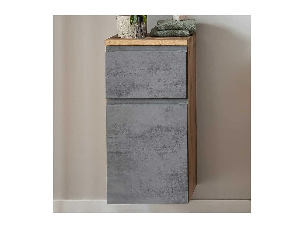 Bad Unterschrank Wandmontage mit Füßen Made in Germany