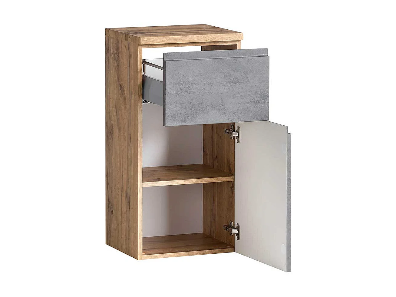 Bad Unterschrank Wandmontage mit Füßen Made in Germany