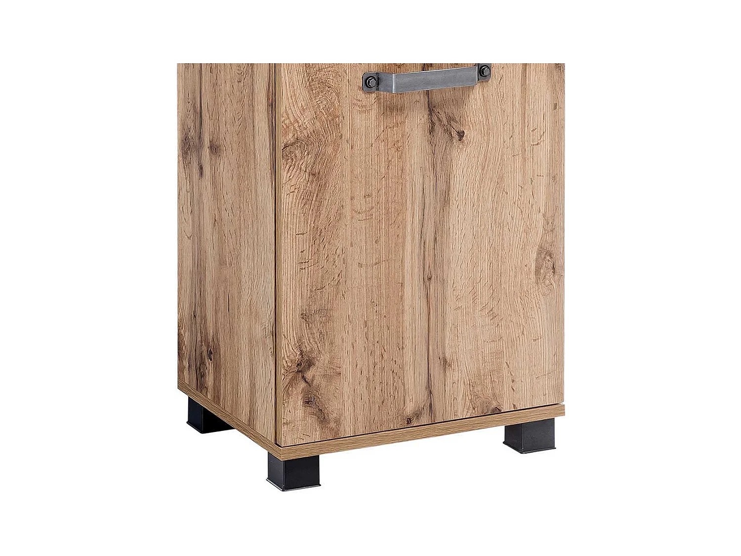 Badezimmer Unterschrank in Wildeichefarben 40 cm breit