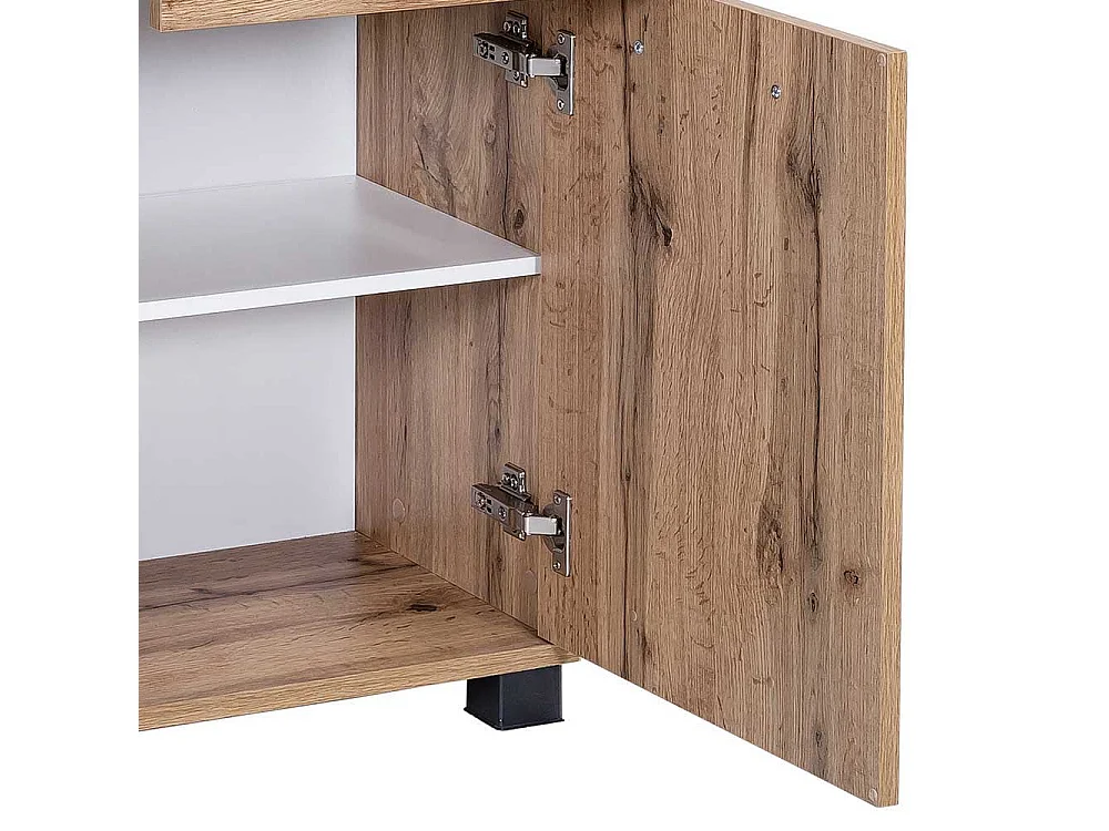 Badezimmer Unterschrank in Wildeichefarben 40 cm breit