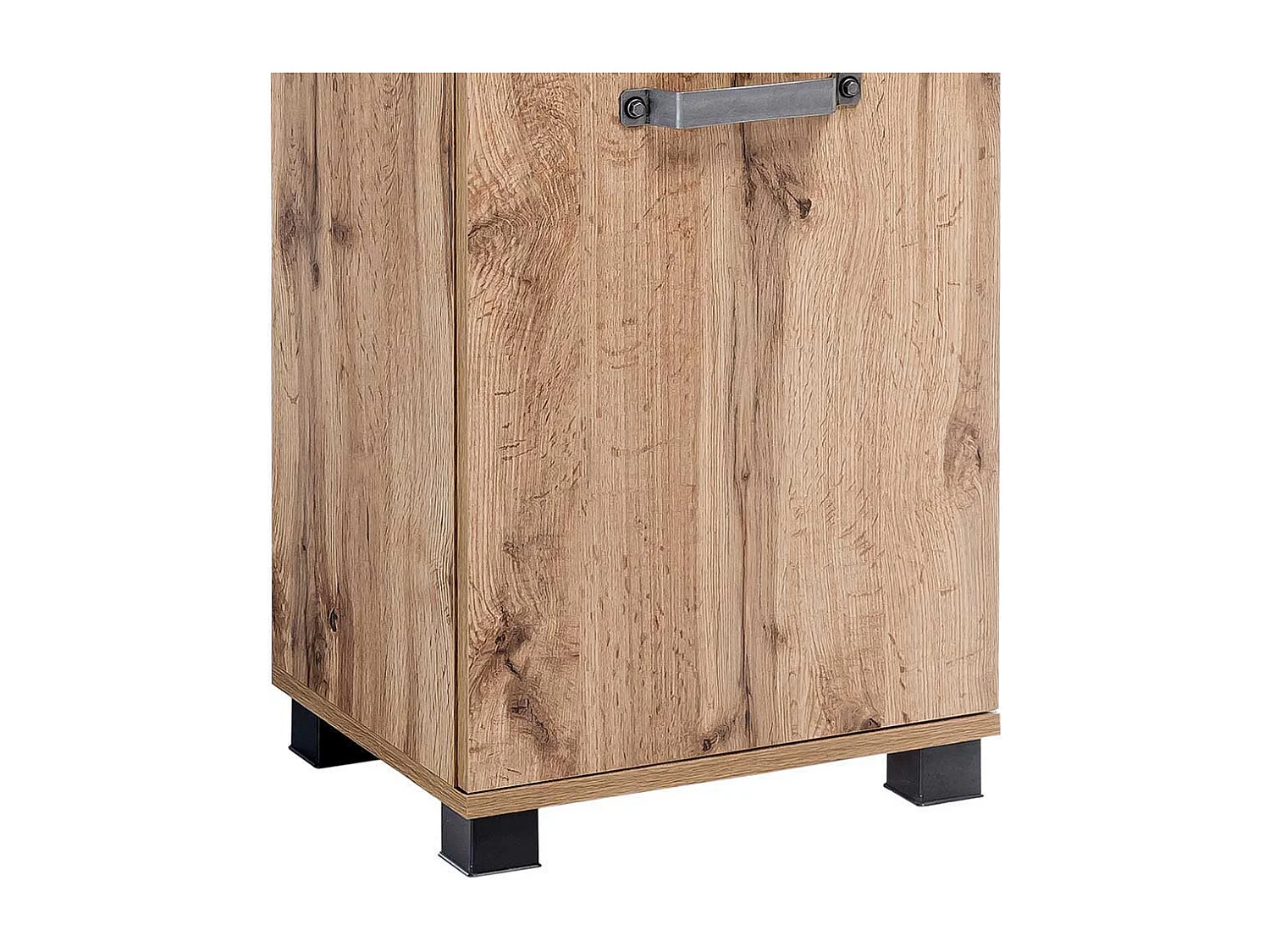 Badezimmer Unterschrank in Wildeichefarben 40 cm breit