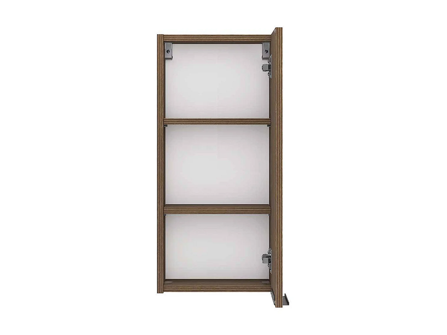 Badschrank Wandschrank in modernem Design - Eiche dunkel