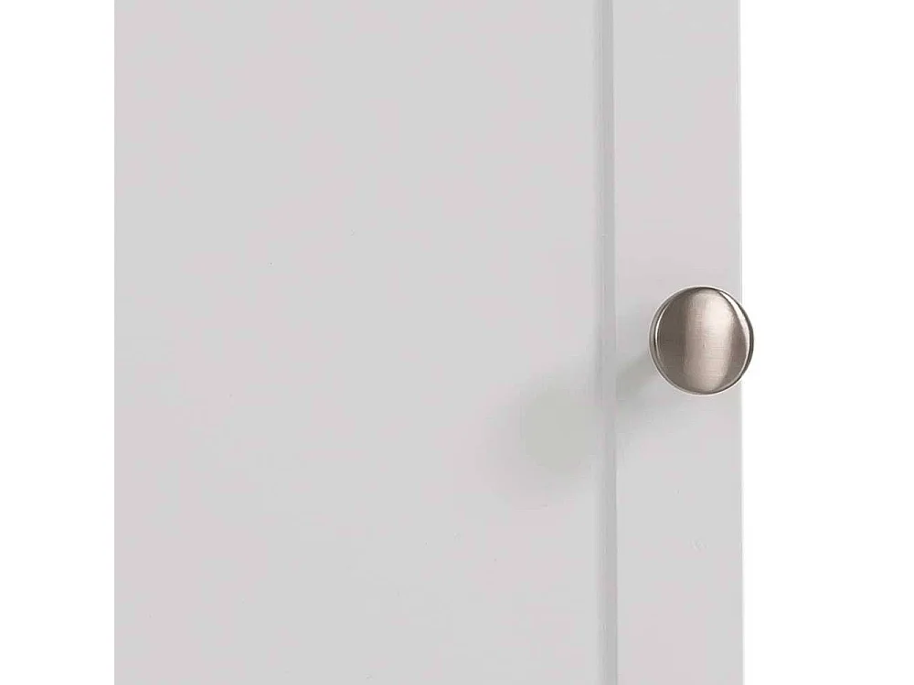 Badezimmerschrank Hängend in Weiß Wildeichefarben