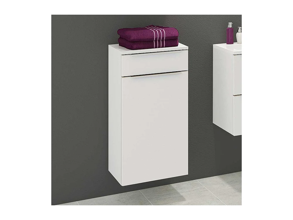 Bad Unterschrank in Weiß 40 cm breit