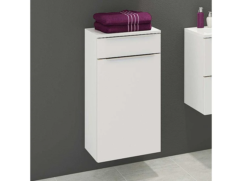 Bad Unterschrank in Weiß 40 cm breit