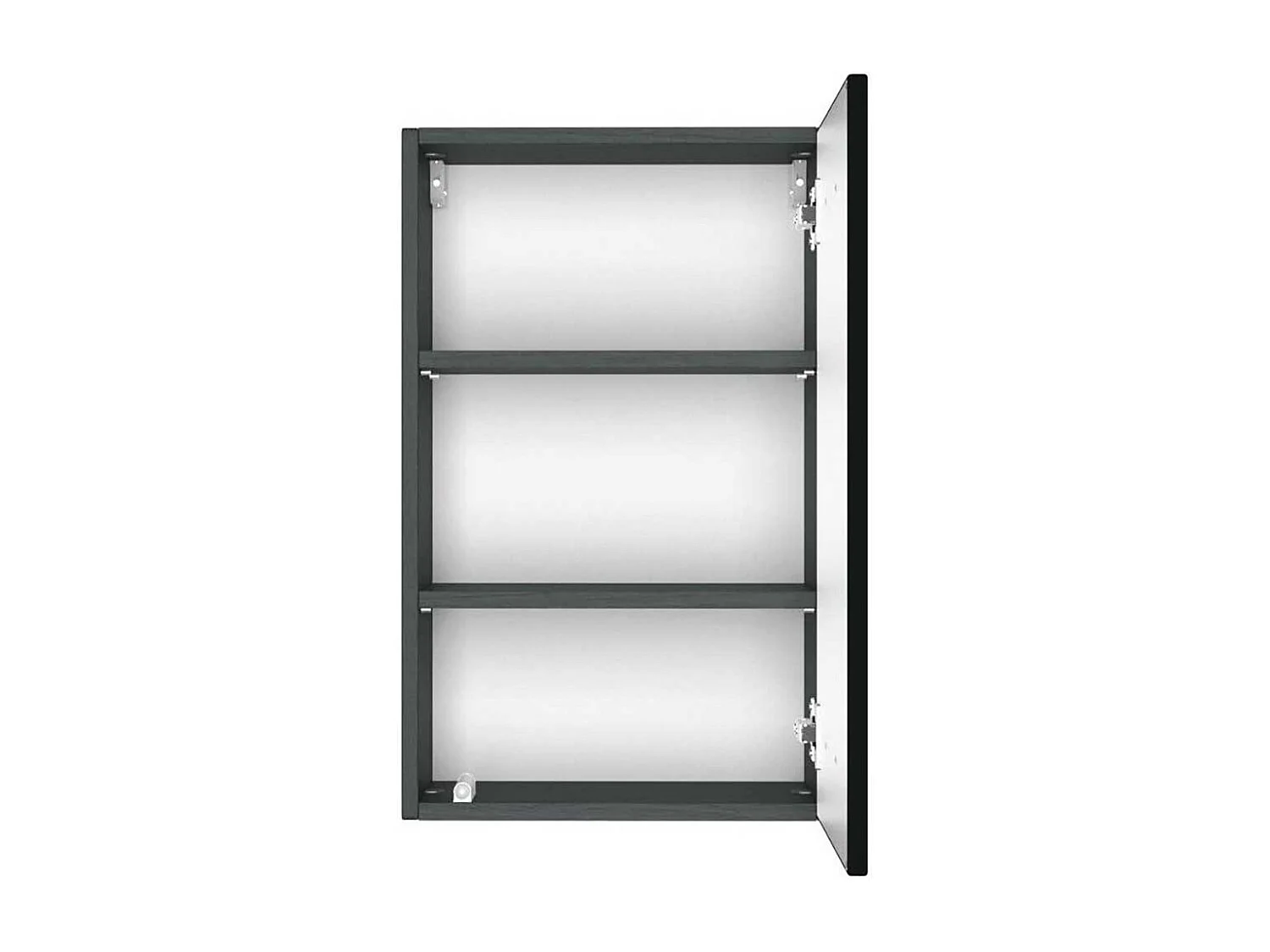 Oberschrank Bad in Dunkelgrau Made in Germany