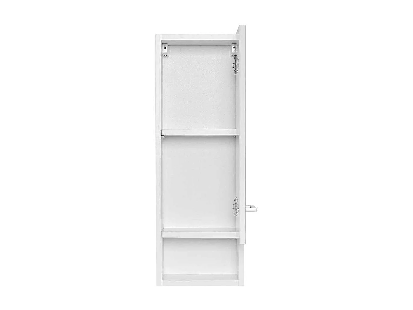 Hängeschrank in Weiß Badezimmer