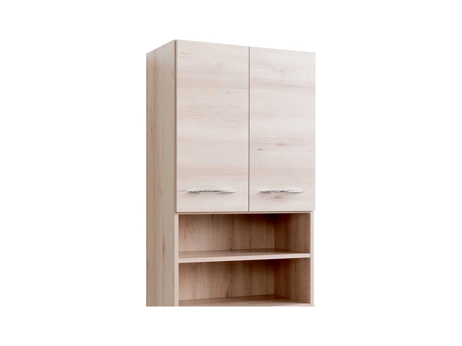 Bad Hochschrank in Buche 60 cm breit