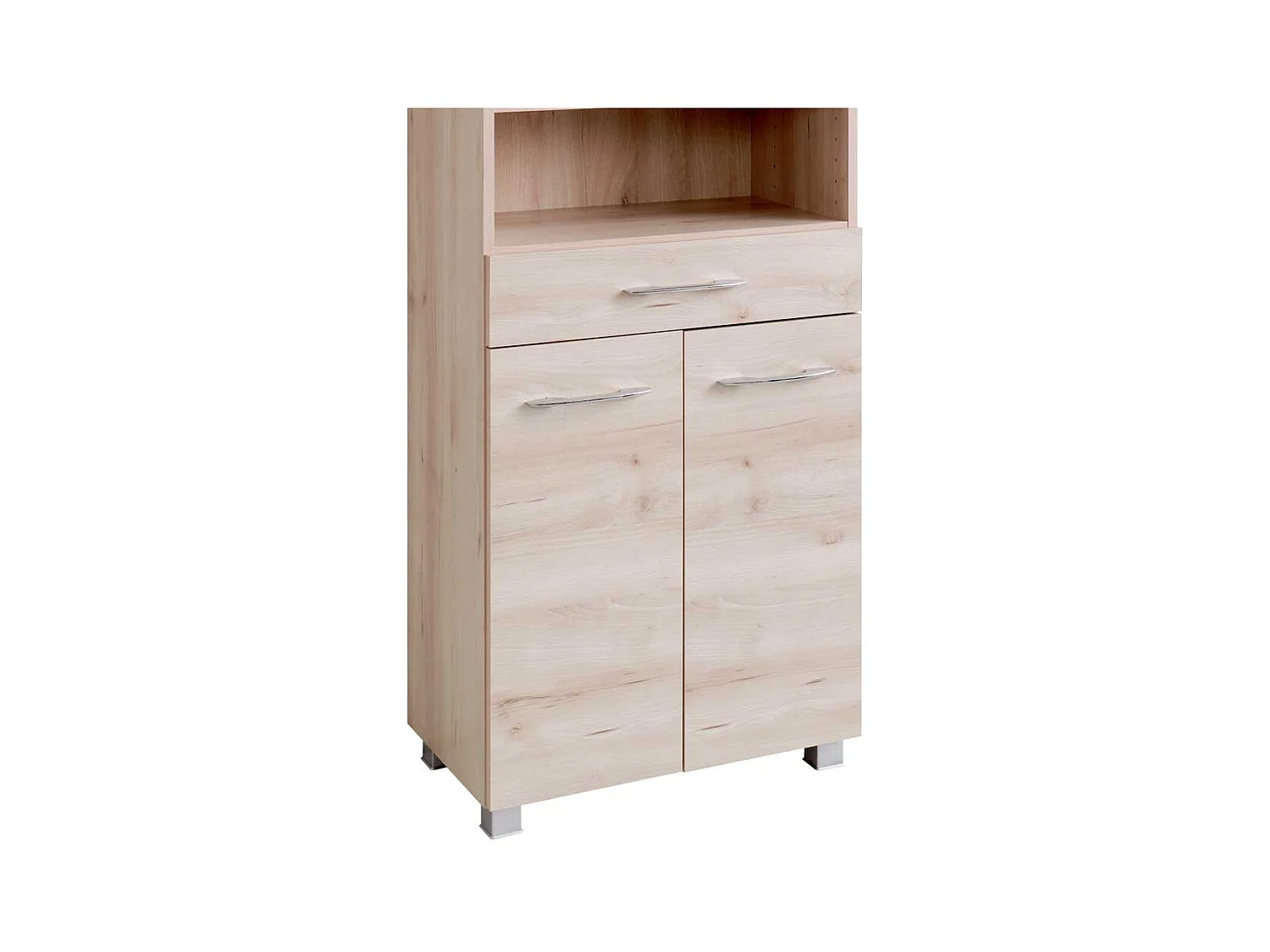 Bad Hochschrank in Buche 60 cm breit