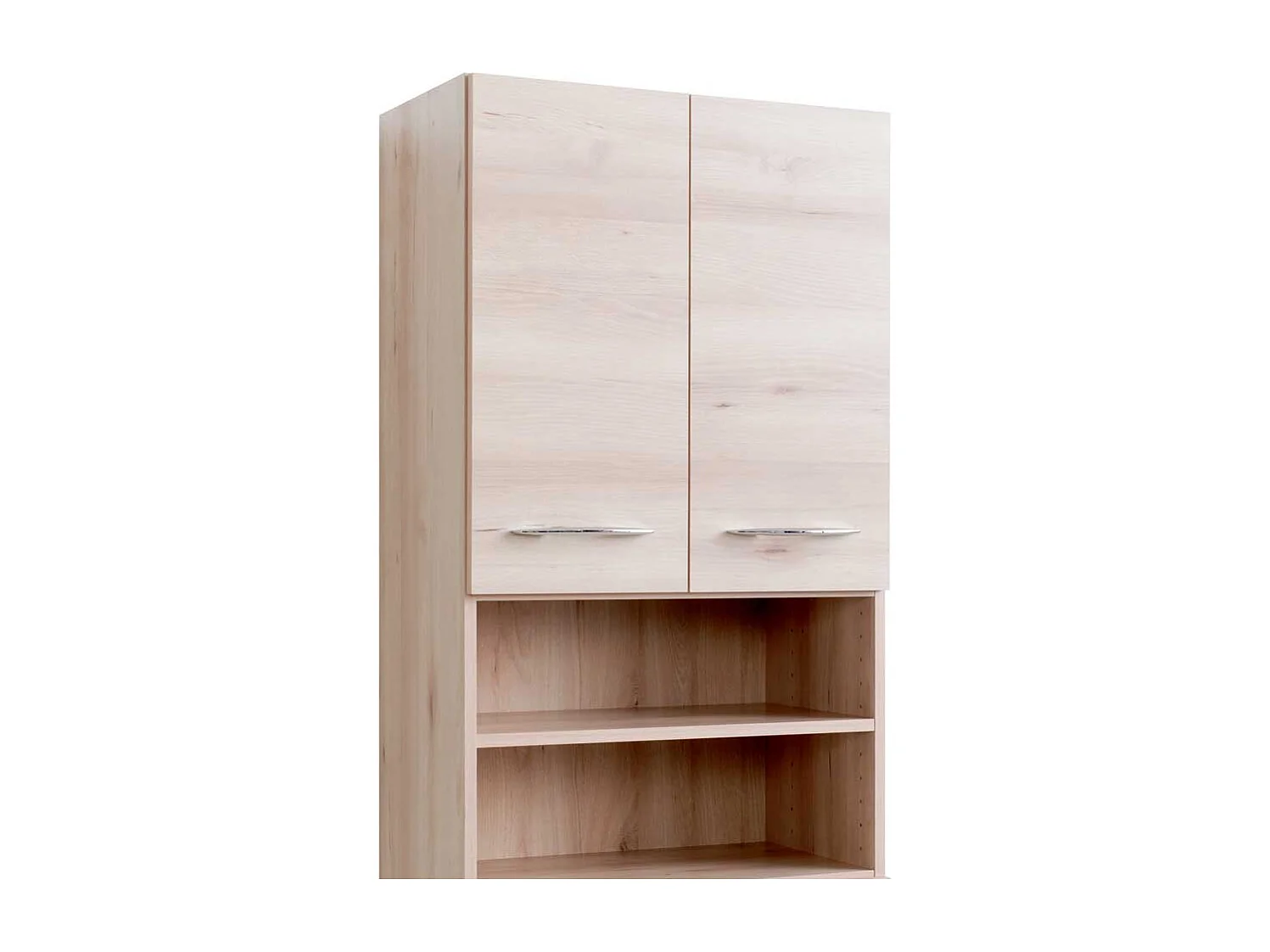 Bad Hochschrank in Buche 60 cm breit