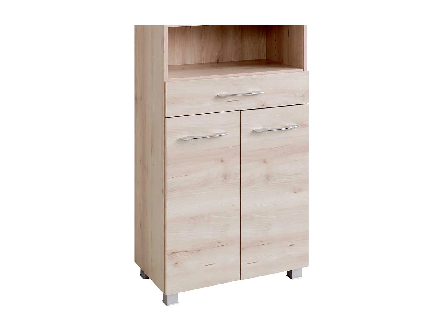 Bad Hochschrank in Buche 60 cm breit