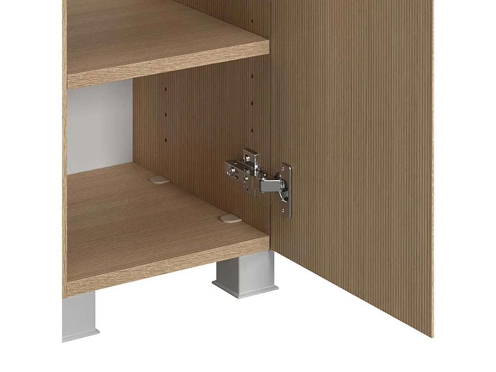 Beistellschrank Bad Badeschrank mit Vierfußgestell oder Wandmontage