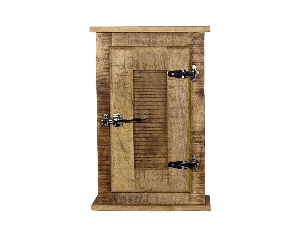 Hängeschrank aus Mangobaum Massivholz Mangobaum