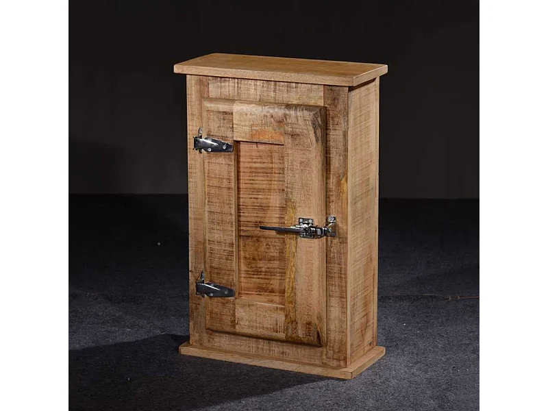 Hängeschrank aus Mangobaum Massivholz Mangobaum