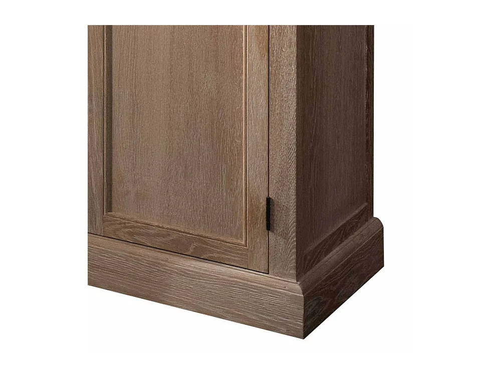 Bad Hochschrank aus Eiche Bianco 210 cm hoch