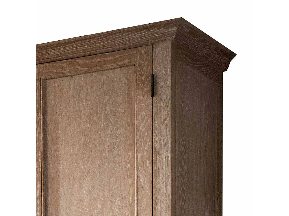 Bad Hochschrank aus Eiche Bianco 210 cm hoch