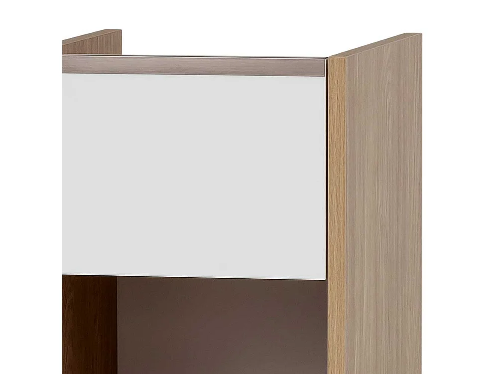 Badezimmerschrank mit einem offenen Fach 1 türig