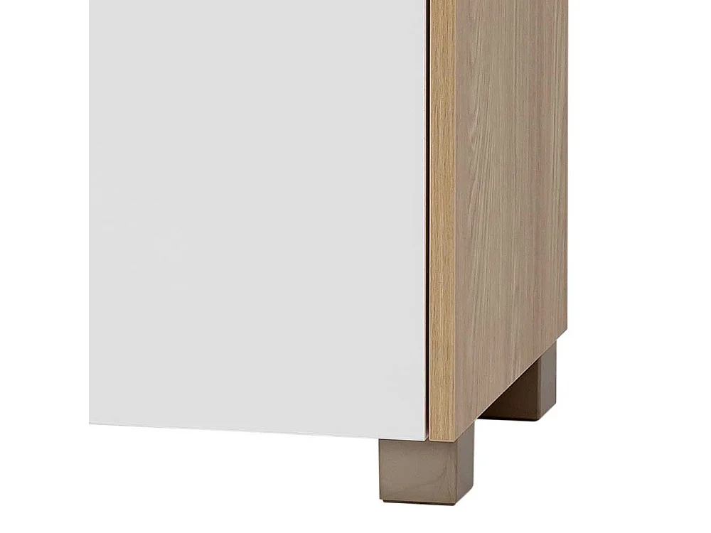 Badezimmerschrank mit einem offenen Fach 1 türig