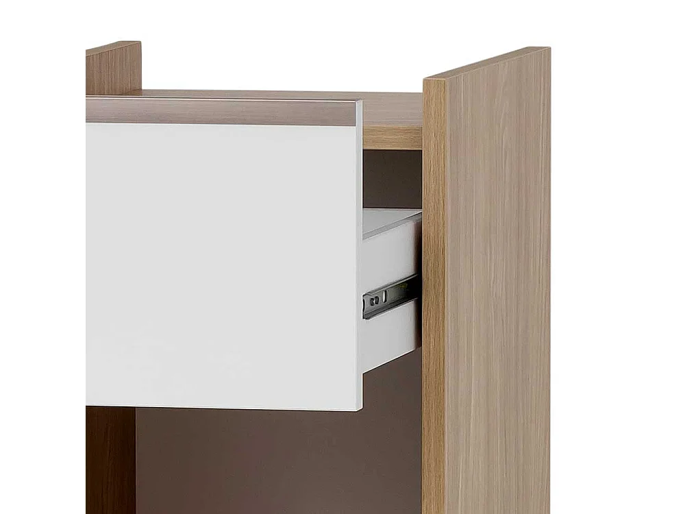 Badezimmerschrank mit einem offenen Fach 1 türig