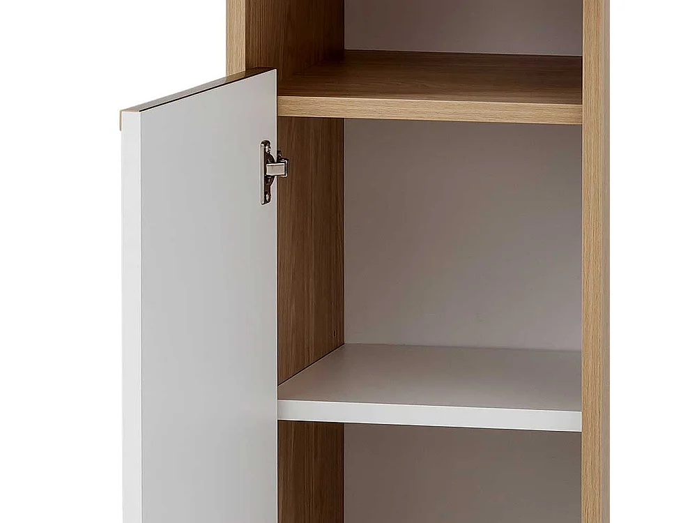 Badezimmerschrank mit einem offenen Fach 1 türig