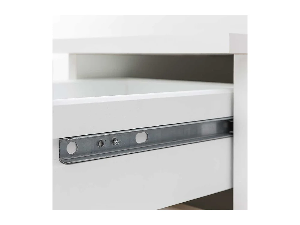 Badschrank in Hellgrau und Weiß 50 cm breit