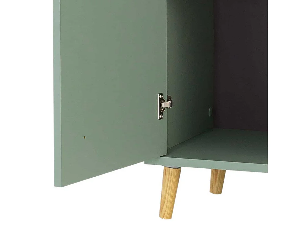 Badezimmermidischrank im Skandi Design zwei Schubladen