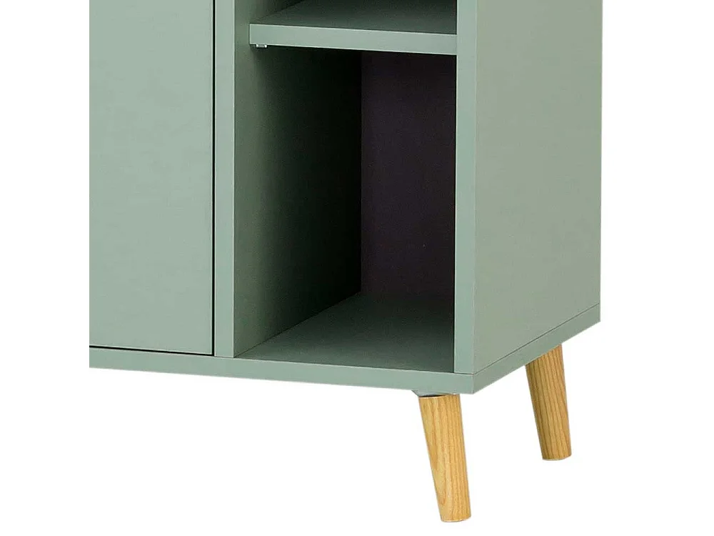 Badezimmermidischrank im Skandi Design zwei Schubladen