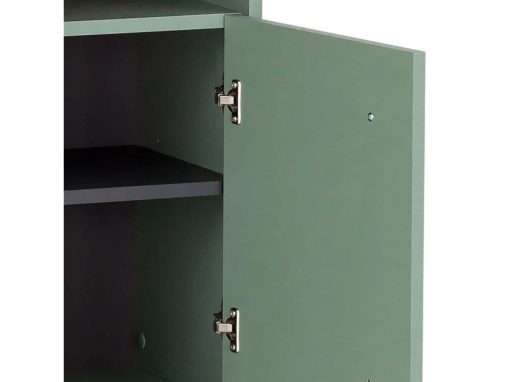 Badezimmermidischrank modern im Skandi Design zwei Schubladen