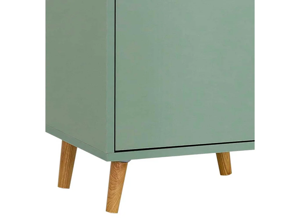 Badezimmermidischrank modern im Skandi Design zwei Schubladen