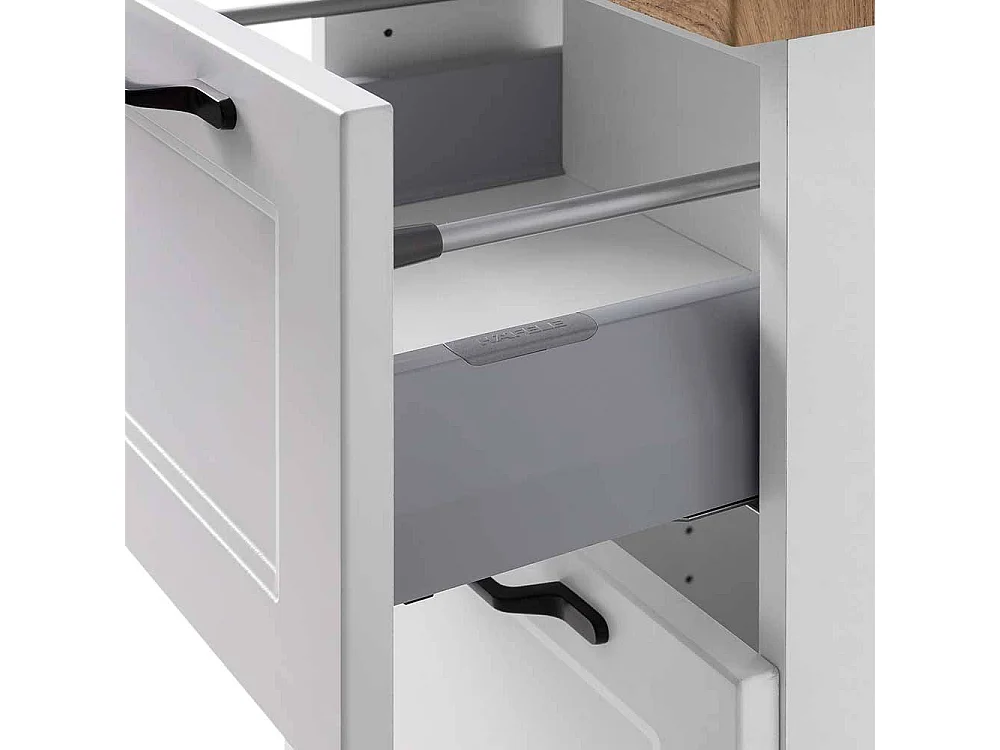 Badschrank Badeschrank in Weiß Made in Germany