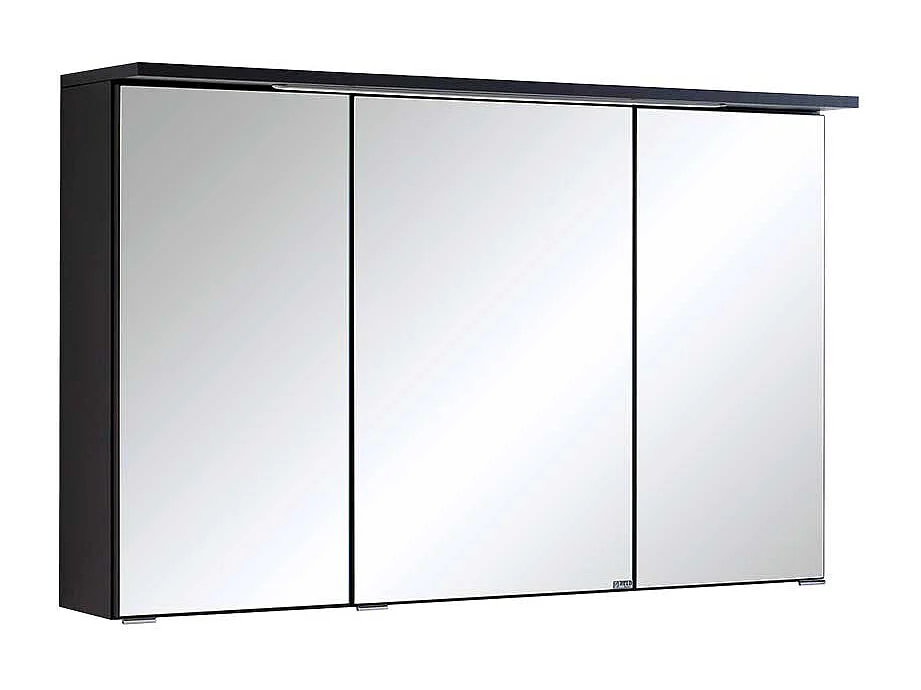 3D Spiegelschrank in Anthrazit Bad
