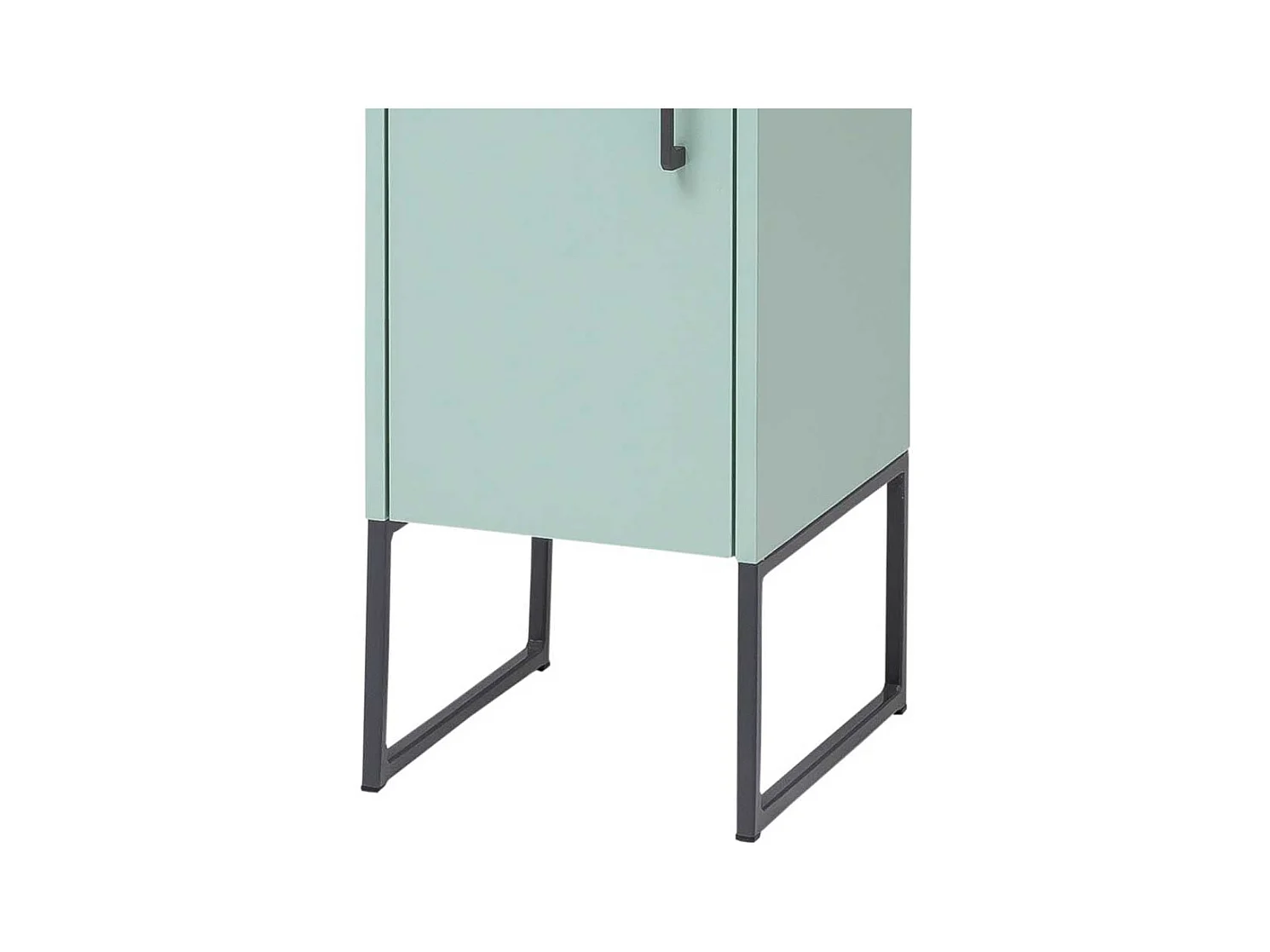 Badezimmerschrank in Mintgrün und Anthrazit Made in Germany