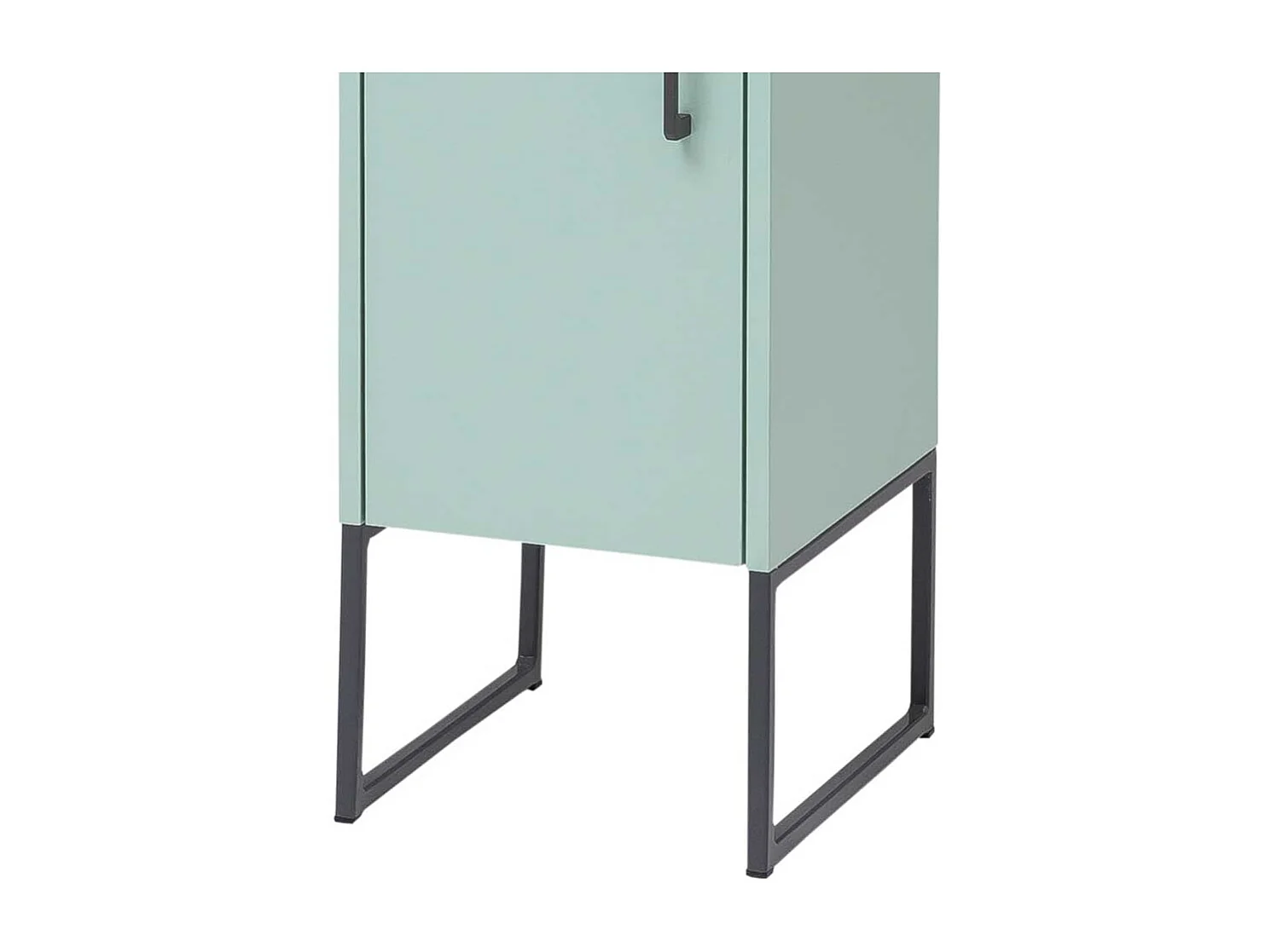 Badezimmerschrank in Mintgrün und Anthrazit Made in Germany