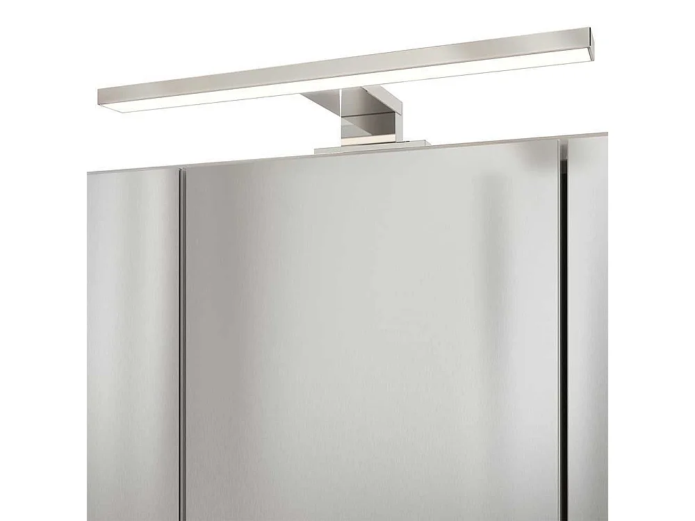 Badezimmerspiegelschrank in Weiß 80 cm breit