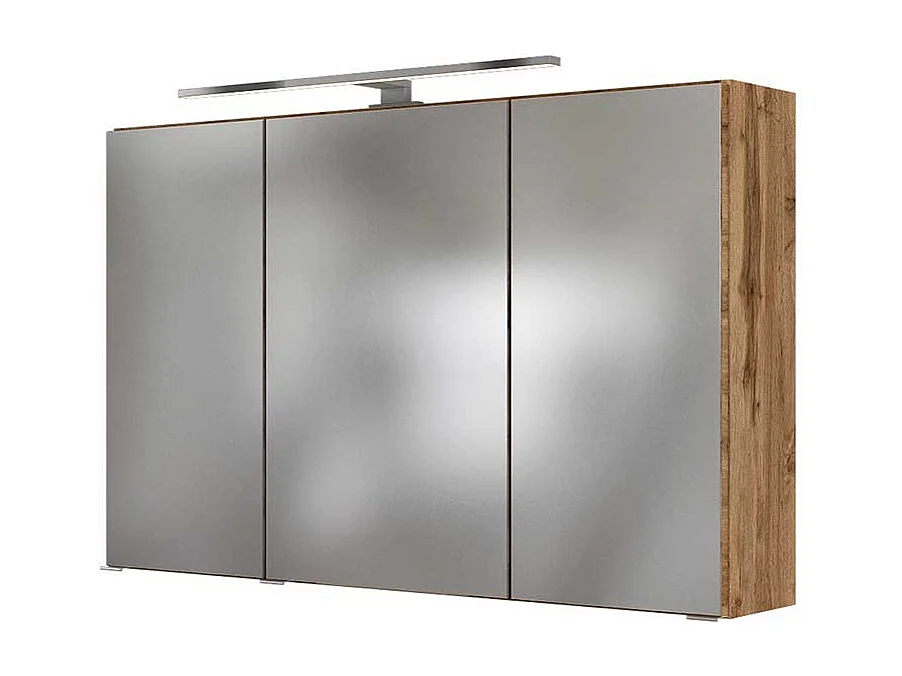 Badspiegelschrank in Wildeichefarben Made in Germany