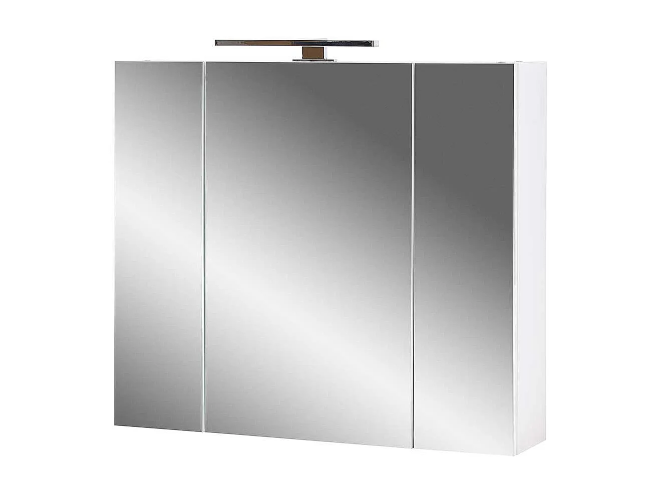 Bad Spiegelschrank mit LED Beleuchtung 3 türig