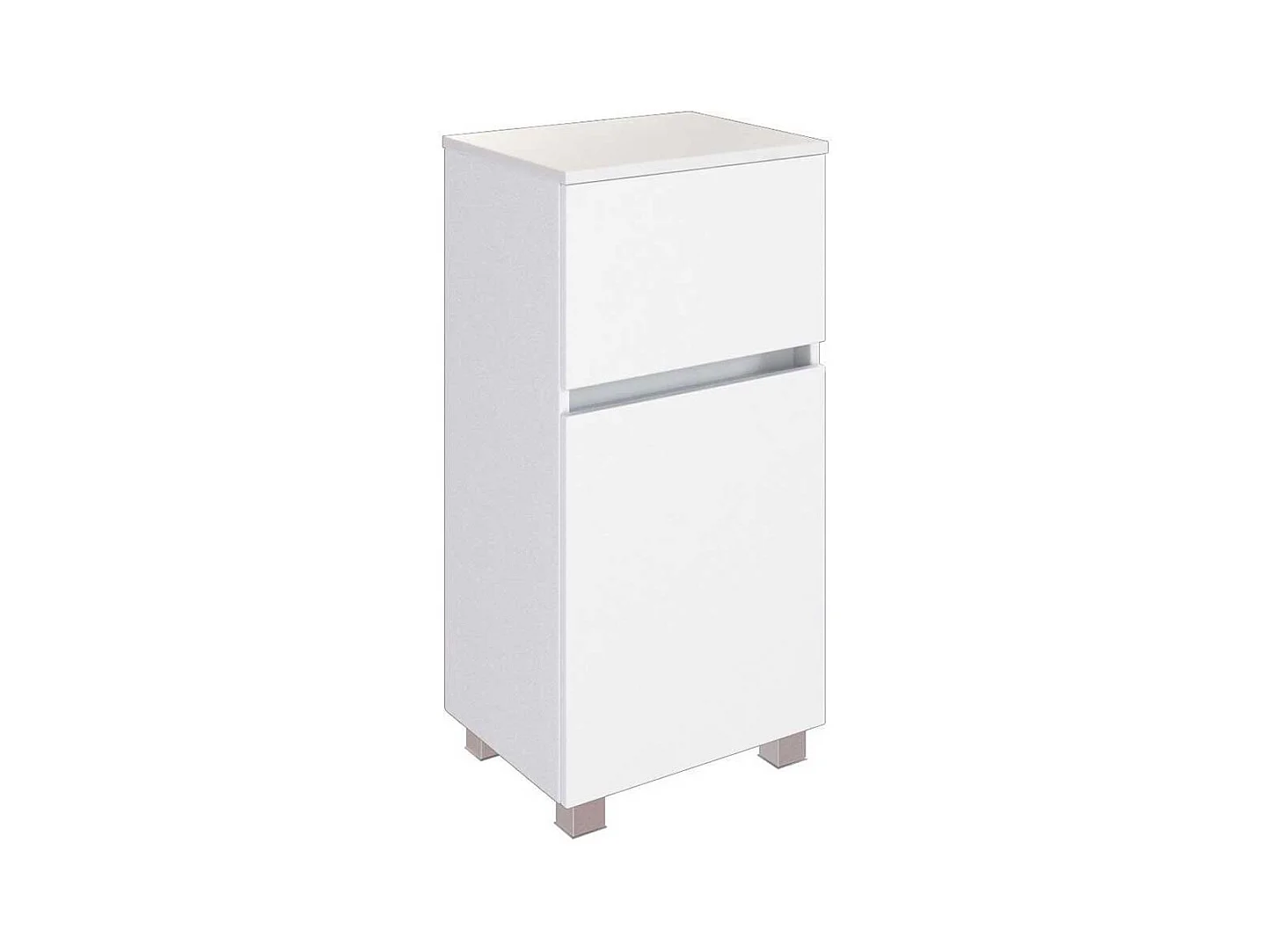 Badeschrank in Weiß Made in Germany