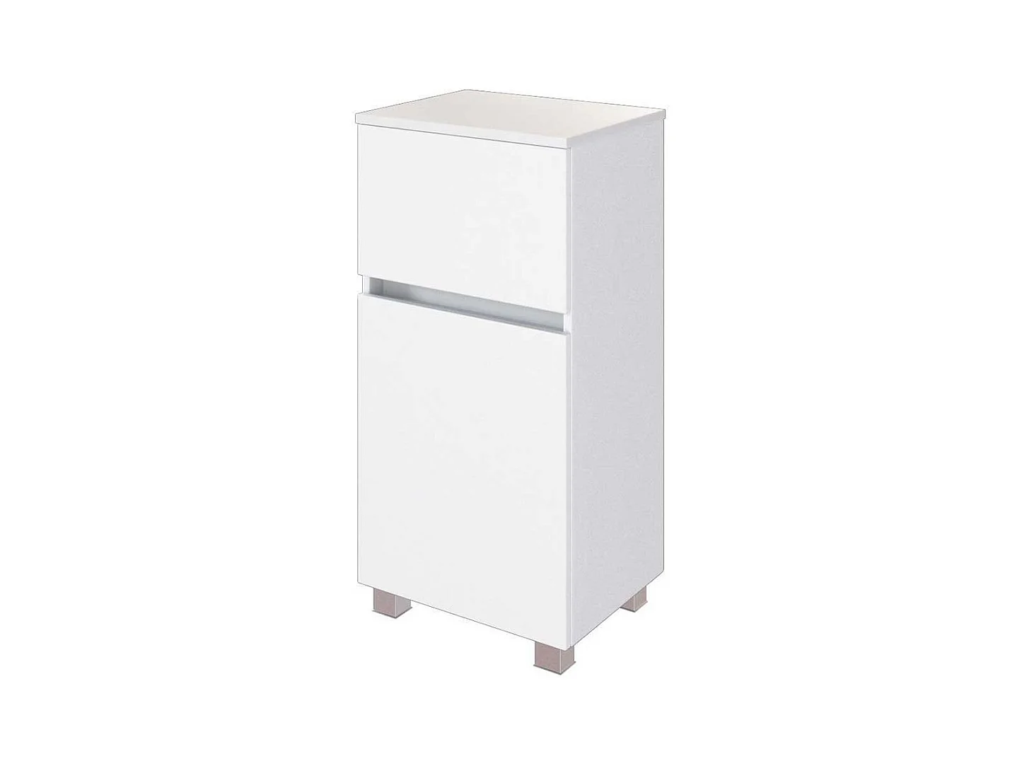 Badeschrank in Weiß Made in Germany