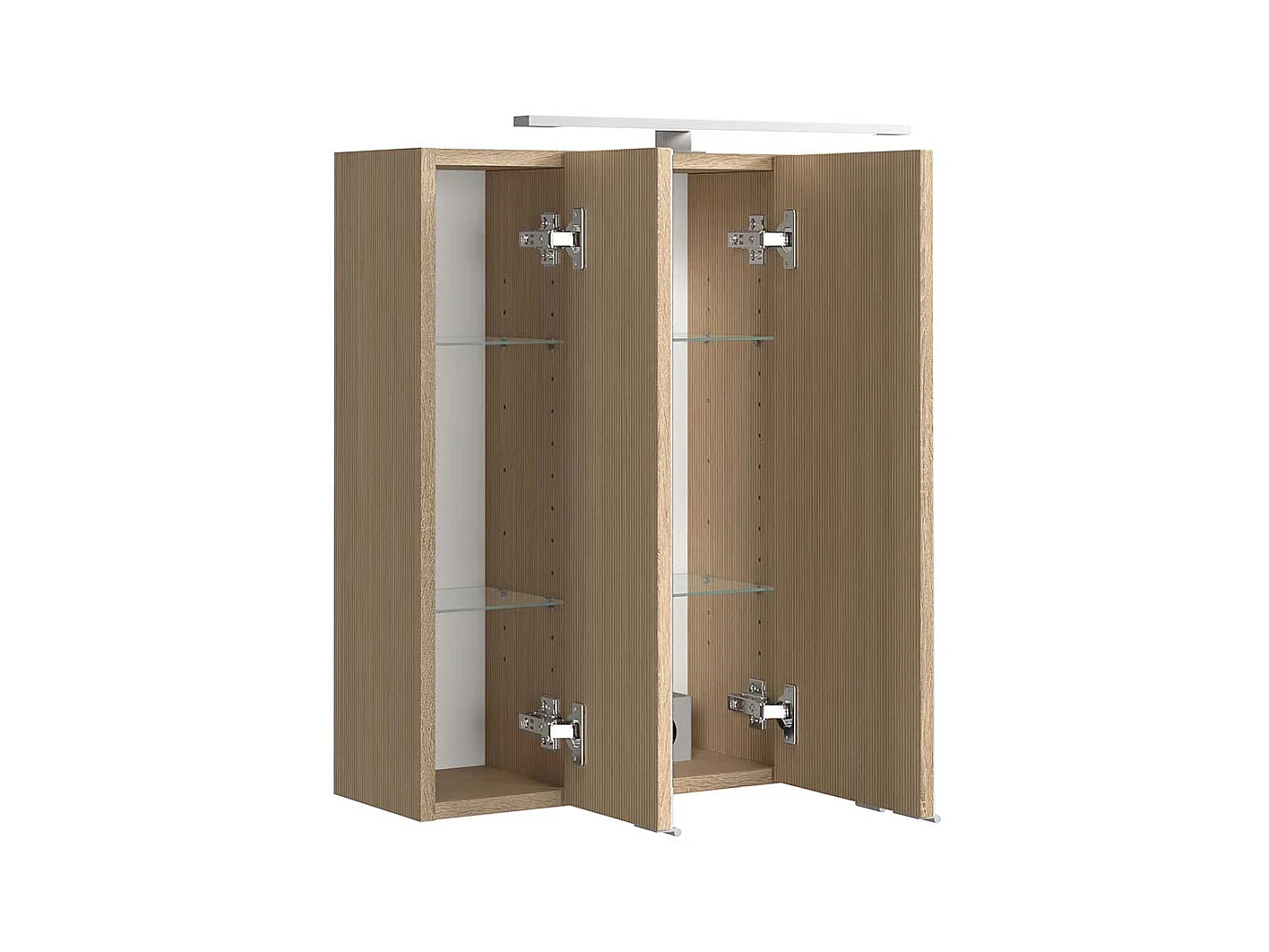 Badezimmer Spiegelschrank Badschrank 64 cm hoch - Made in Germany
