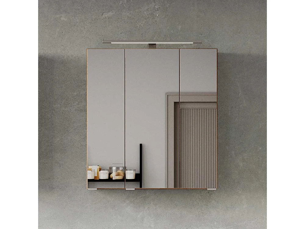 Badezimmer Spiegelschrank Badschrank 64 cm hoch - Made in Germany