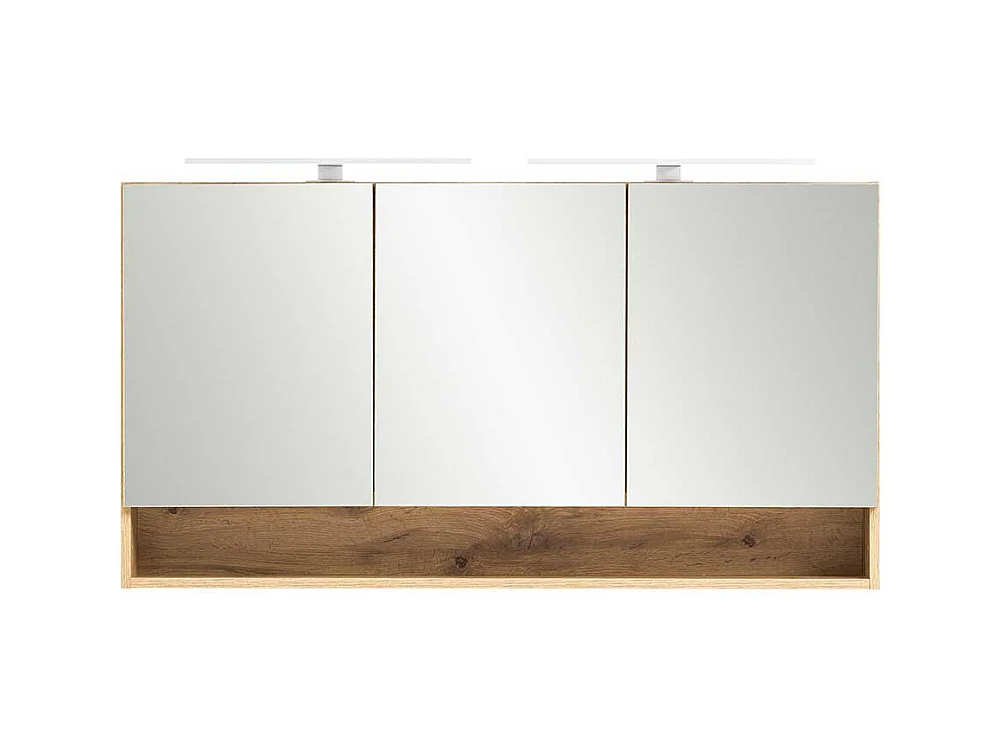 Spiegelschrank Bad im Landhausstil LED Beleuchtung