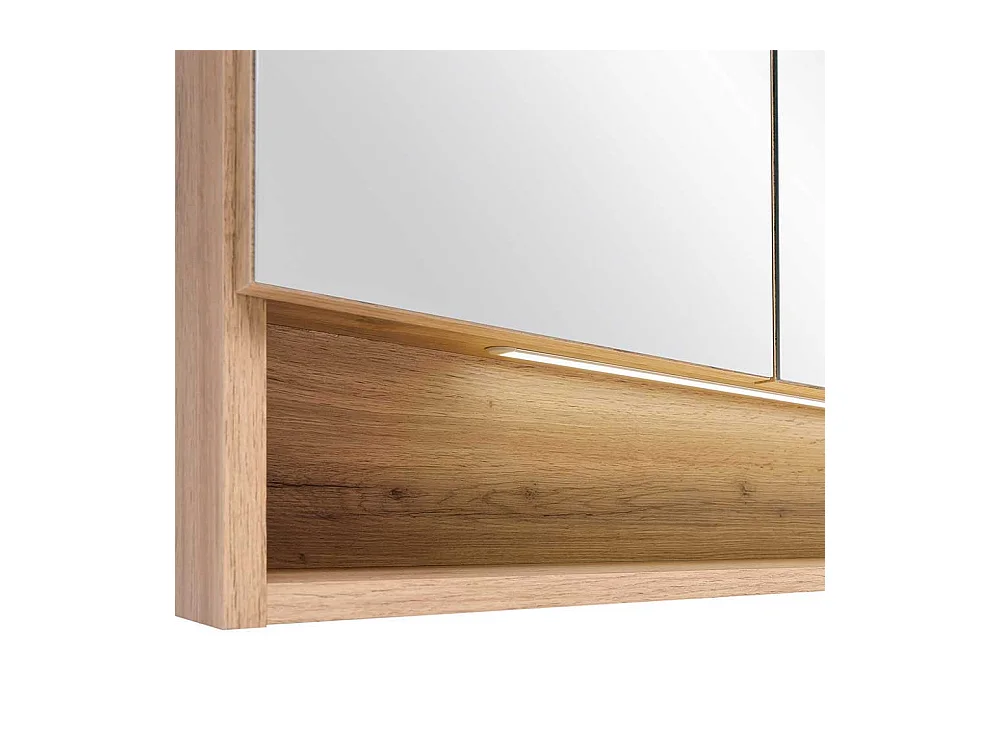 Spiegelschrank Bad im Landhausstil LED Beleuchtung