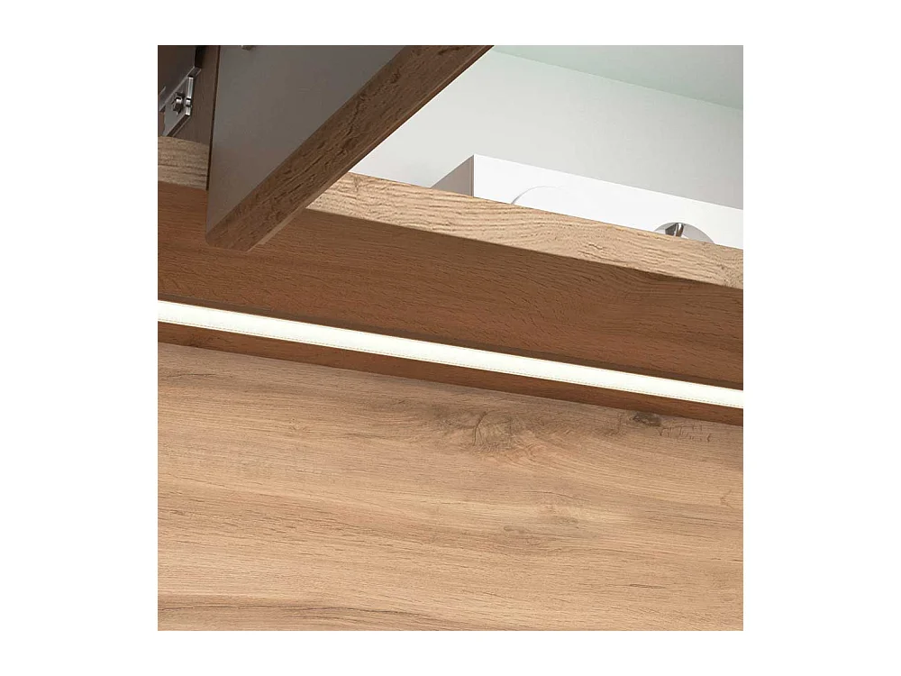 Spiegelschrank Bad im Landhausstil LED Beleuchtung