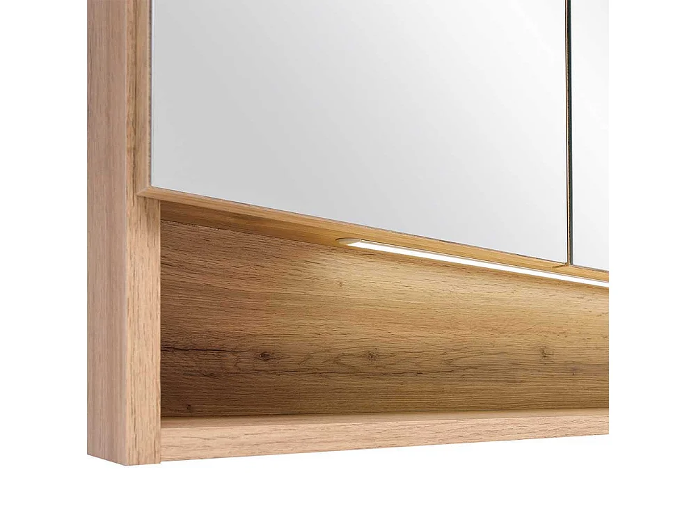 Spiegelschrank Bad im Landhausstil LED Beleuchtung