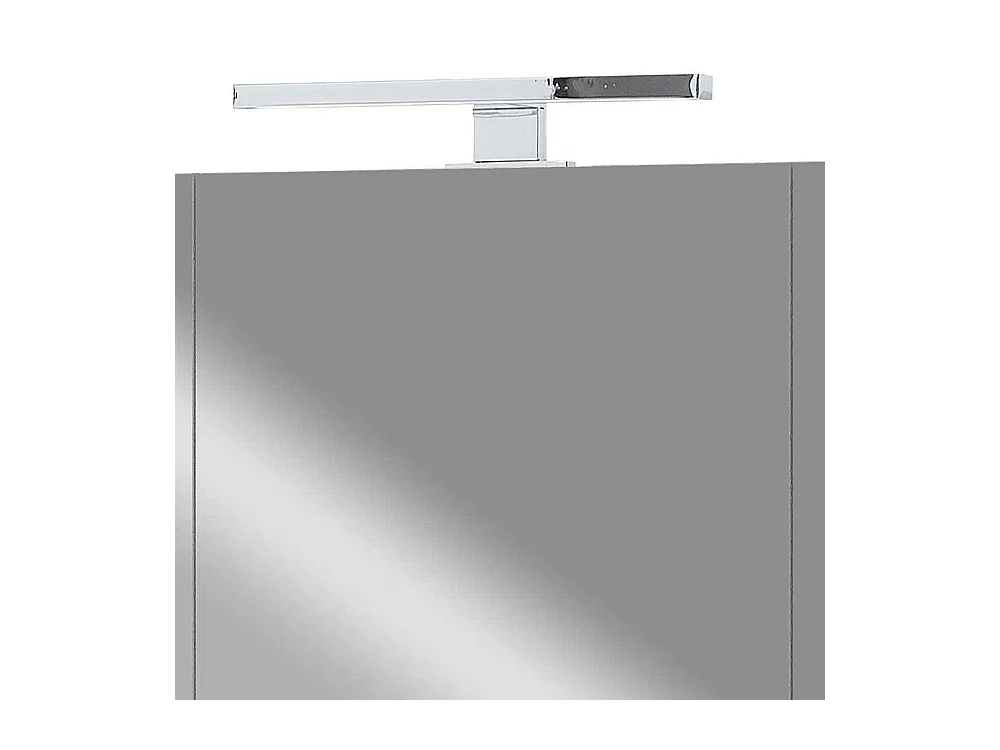 LED Spiegelschrank mit Steckdose innen 76 cm breit 71 cm hoch