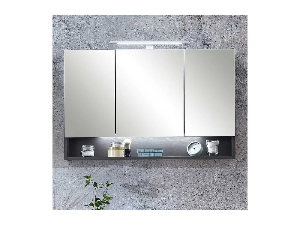 Badezimmer Spiegelschrank mit LED Beleuchtung 60 cm oder 100 cm breit