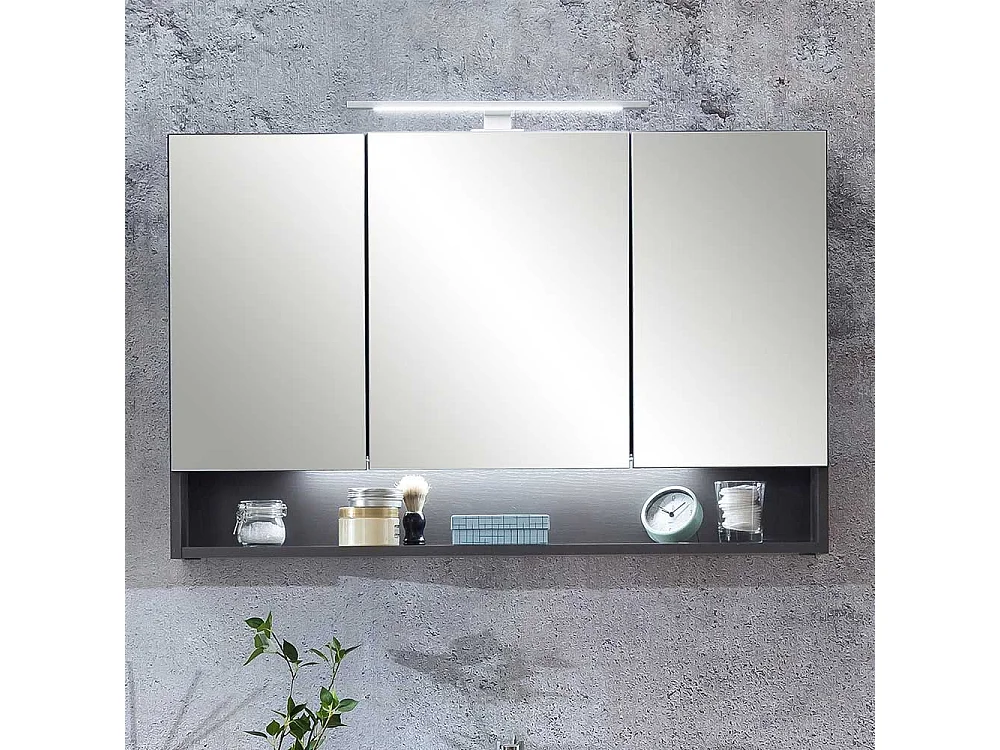 Badezimmer Spiegelschrank mit LED Beleuchtung 60 cm oder 100 cm breit