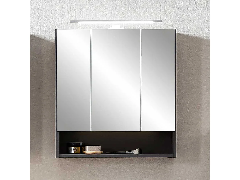 Badezimmer Spiegelschrank mit LED Beleuchtung 60 cm oder 100 cm breit